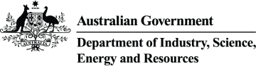 Australian Government Department of Industry, Science, Energy and Resource